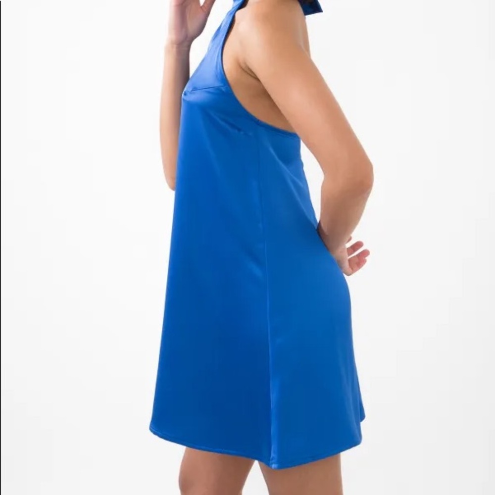 Brand new with tags! Never worn Zara mini backless and halter neck dress!